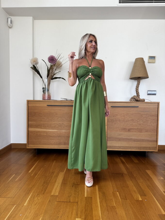 Vestido Fruncido Bolas
