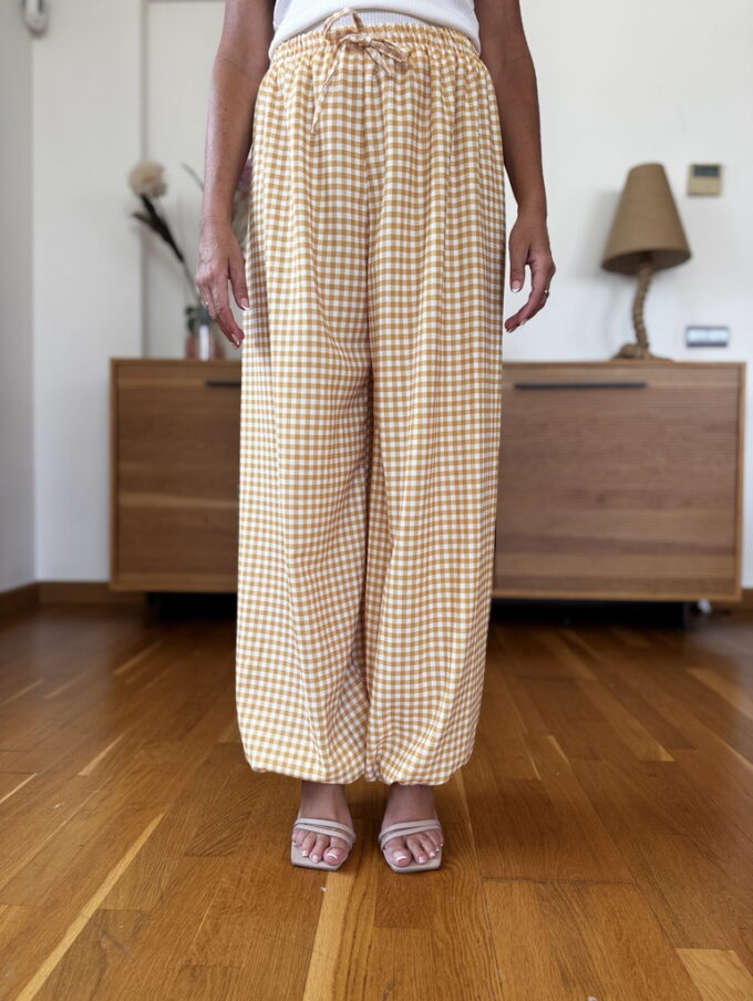 Pantalon Vichy Cordón
