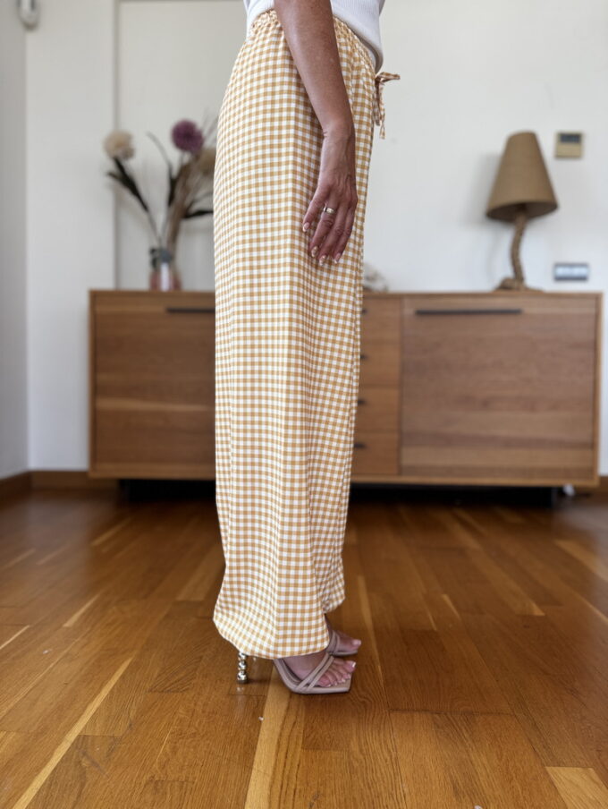 Pantalon Vichy Cordón