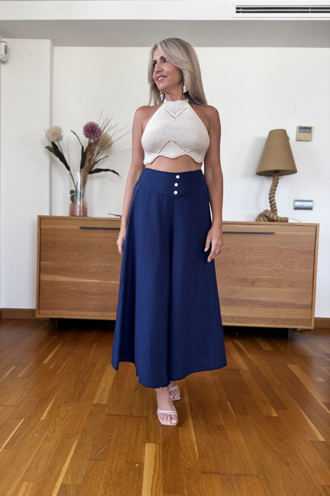 Pantalon Vuelo Botones