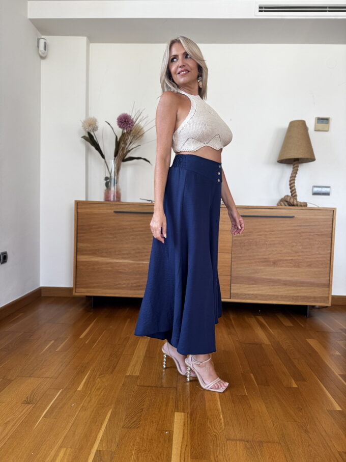 Pantalon Vuelo Botones