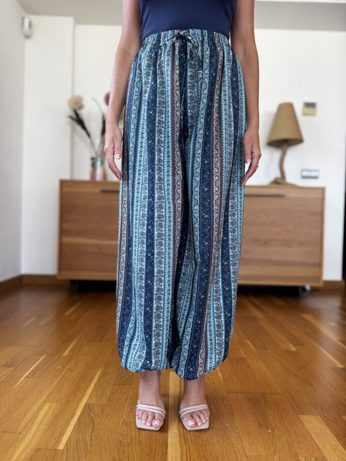Pantalon Satinado Estampado