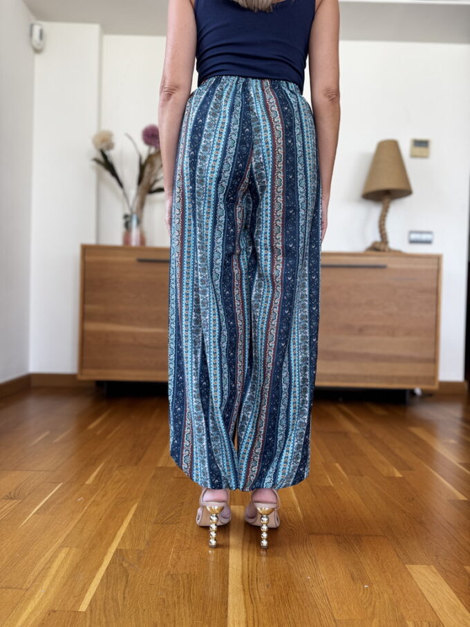 Pantalon Satinado Estampado