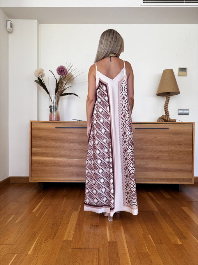 Vestido Pañuelo Satén