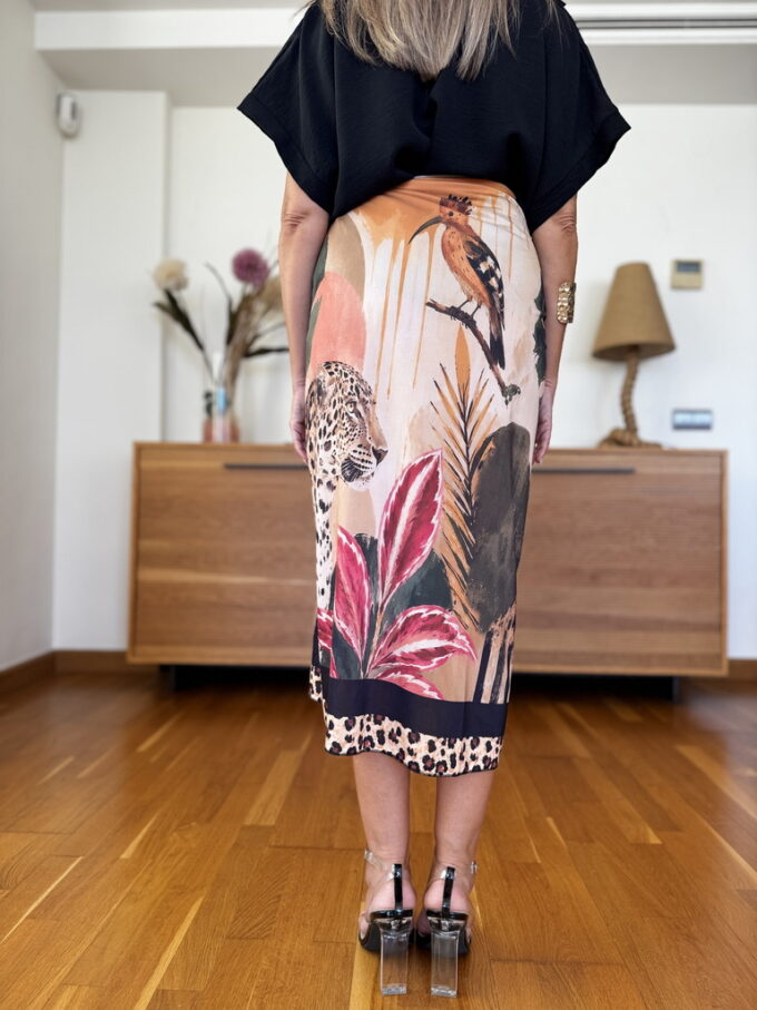 Falda Licra Estampada