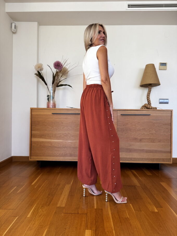 Pantalon Patente Tachuelas