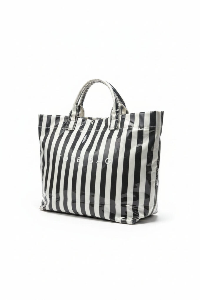 Bolso Plastico Rayas