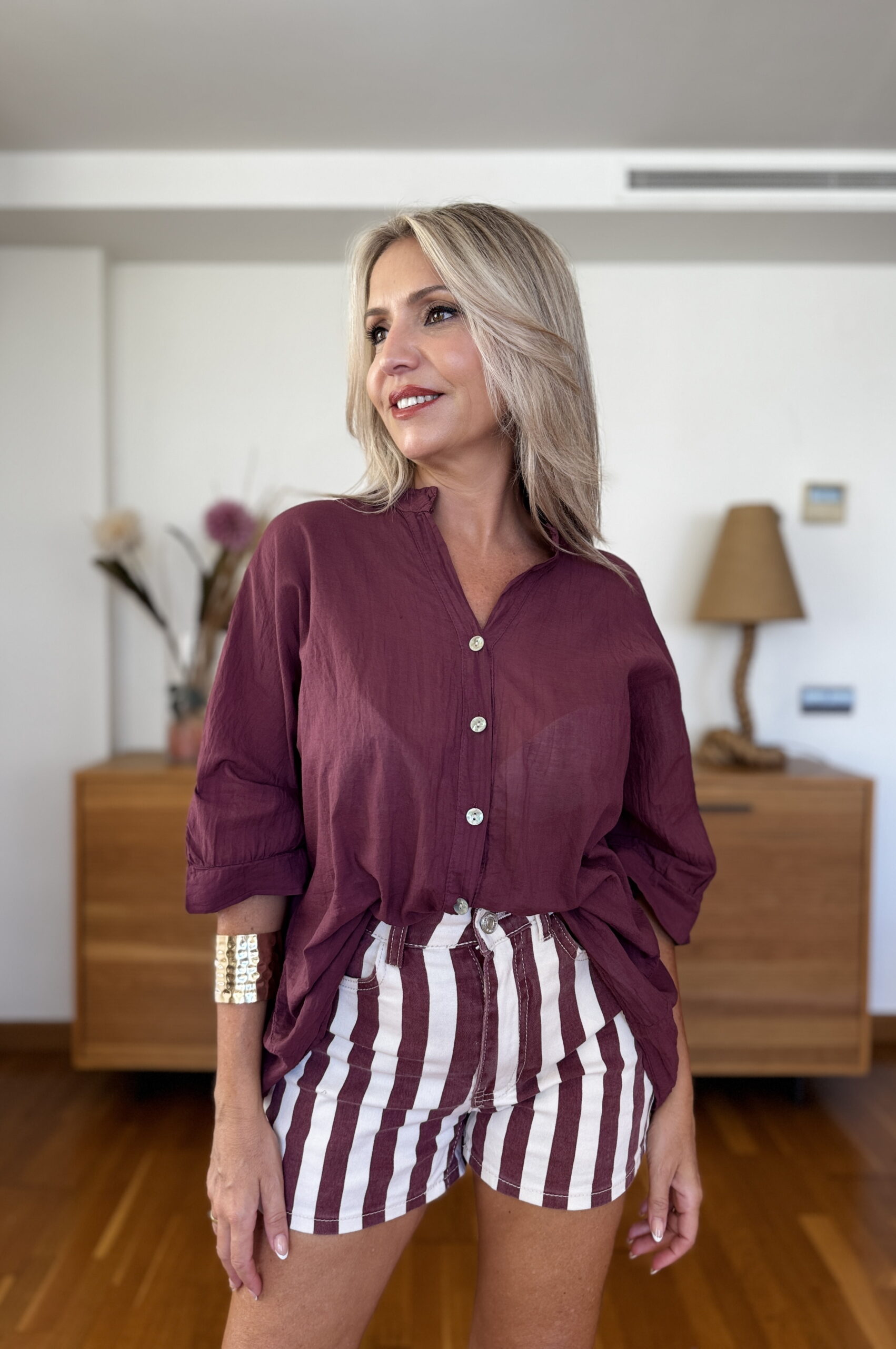 Camisa Mao Oversize