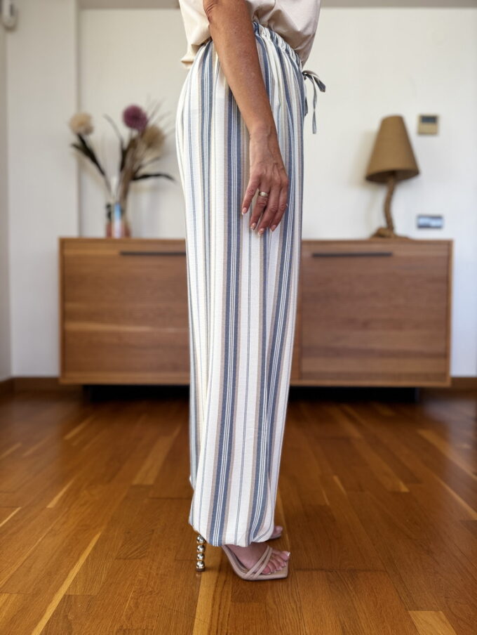 Pantalon Patente Rayas