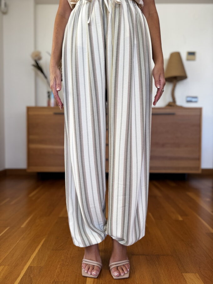 Pantalon Patente Rayas