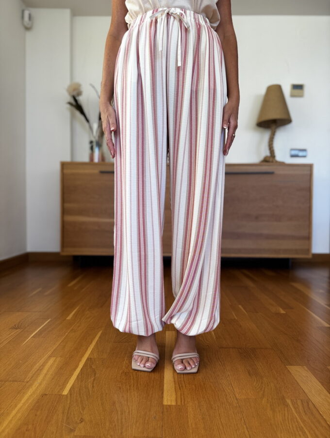 Pantalon Patente Rayas