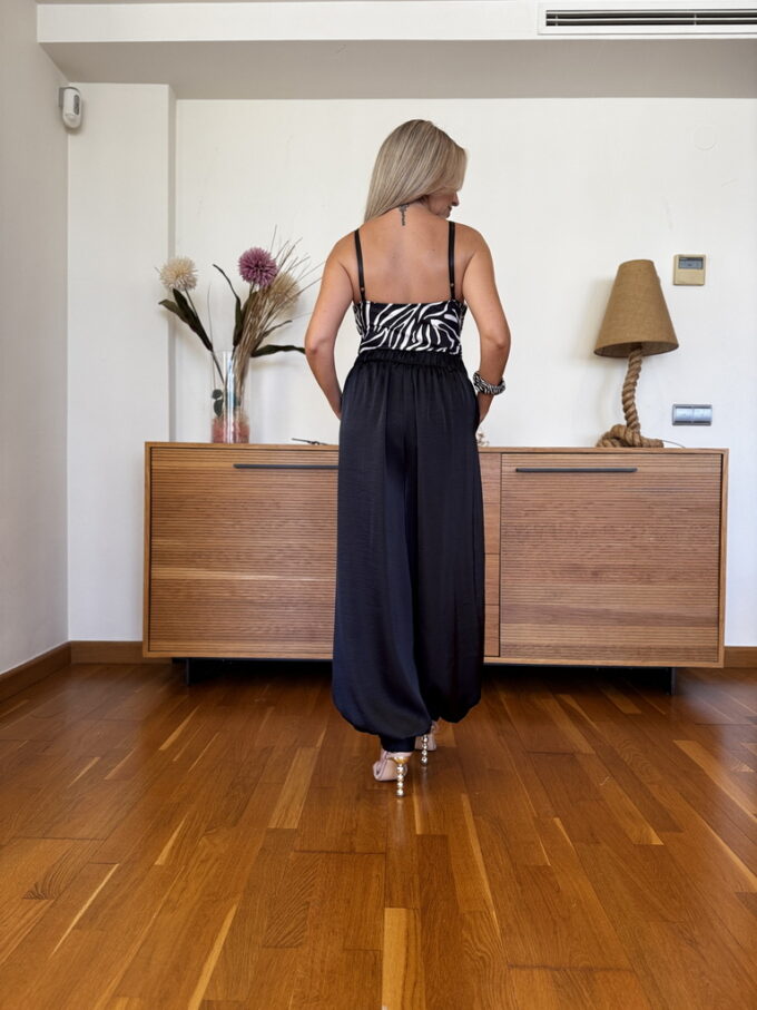 Pantalon Raso Bajo Botones