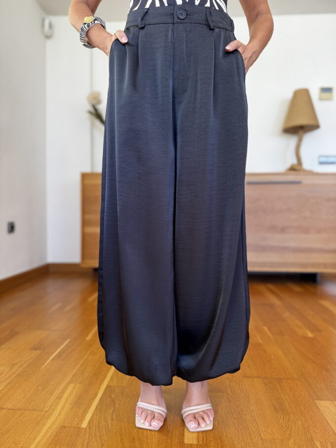 Pantalon Raso Bajo Botones