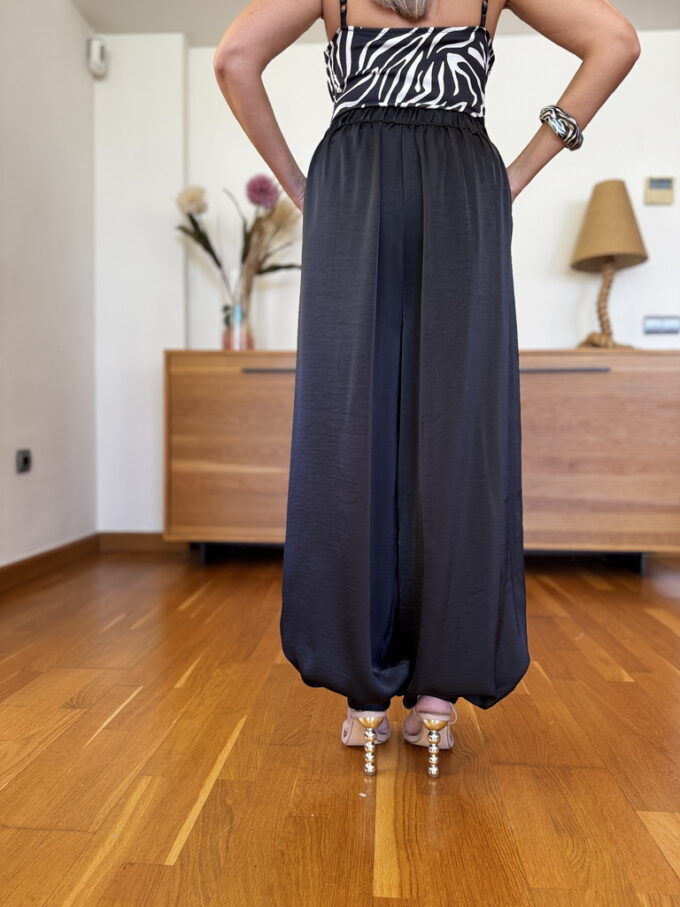 Pantalon Raso Bajo Botones