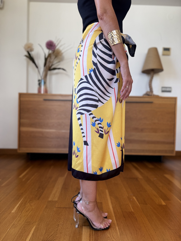 Falda Pareo Estampada - Imagen 5