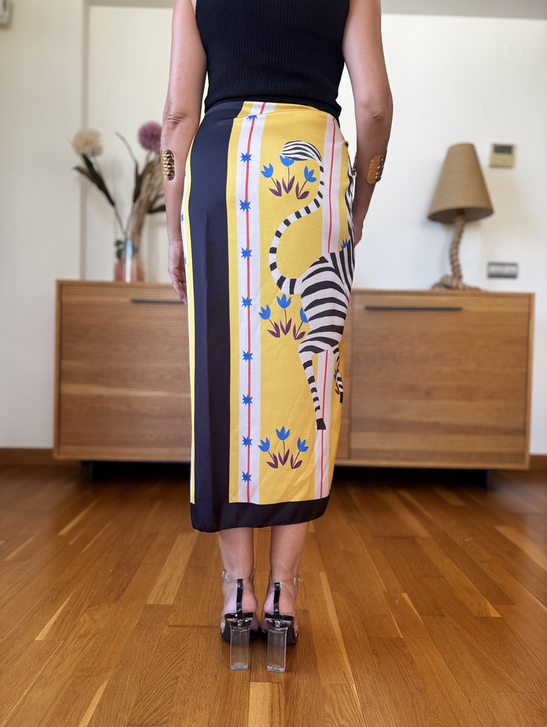 Falda Pareo Estampada - Imagen 6
