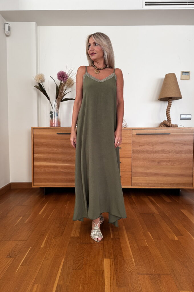 Vestido Lencero Largo