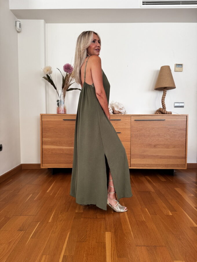 Vestido Lencero Largo