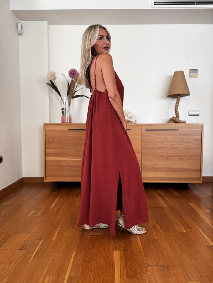 Vestido Lencero Largo