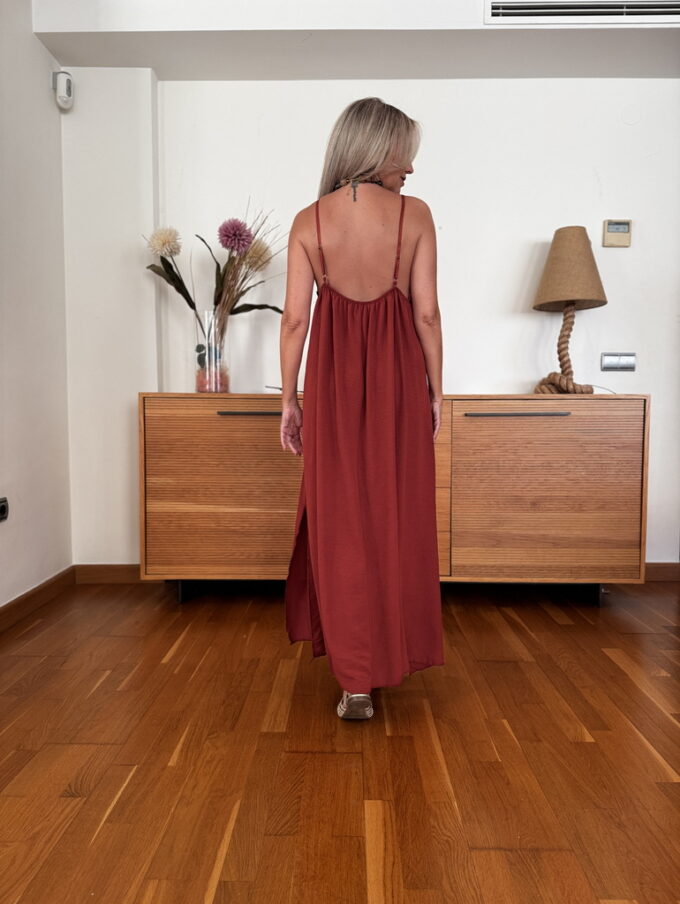 Vestido Lencero Largo