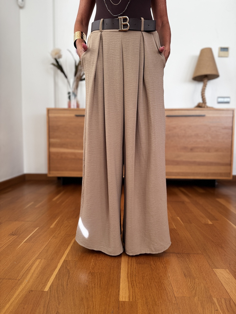 Pantalon Pinzas Cinturón - Imagen 5