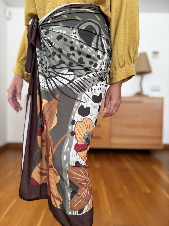 Falda Licra Estampada