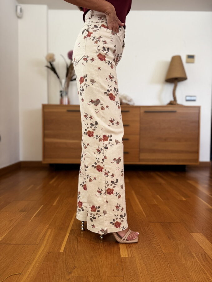 Vaquero Recto Estampado