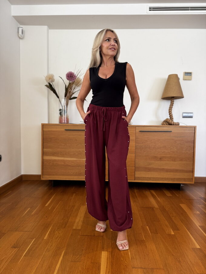Pantalon Patente Tachuelas