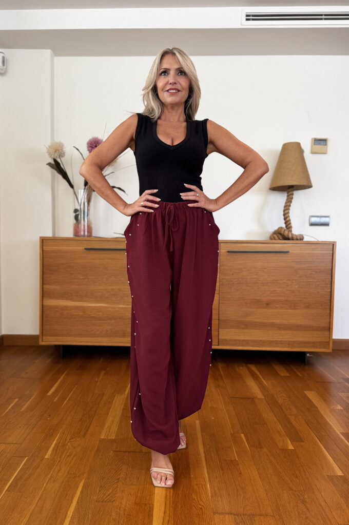 Pantalon Patente Tachuelas