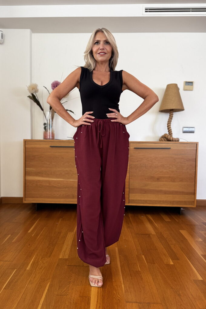 Pantalon Patente Tachuelas