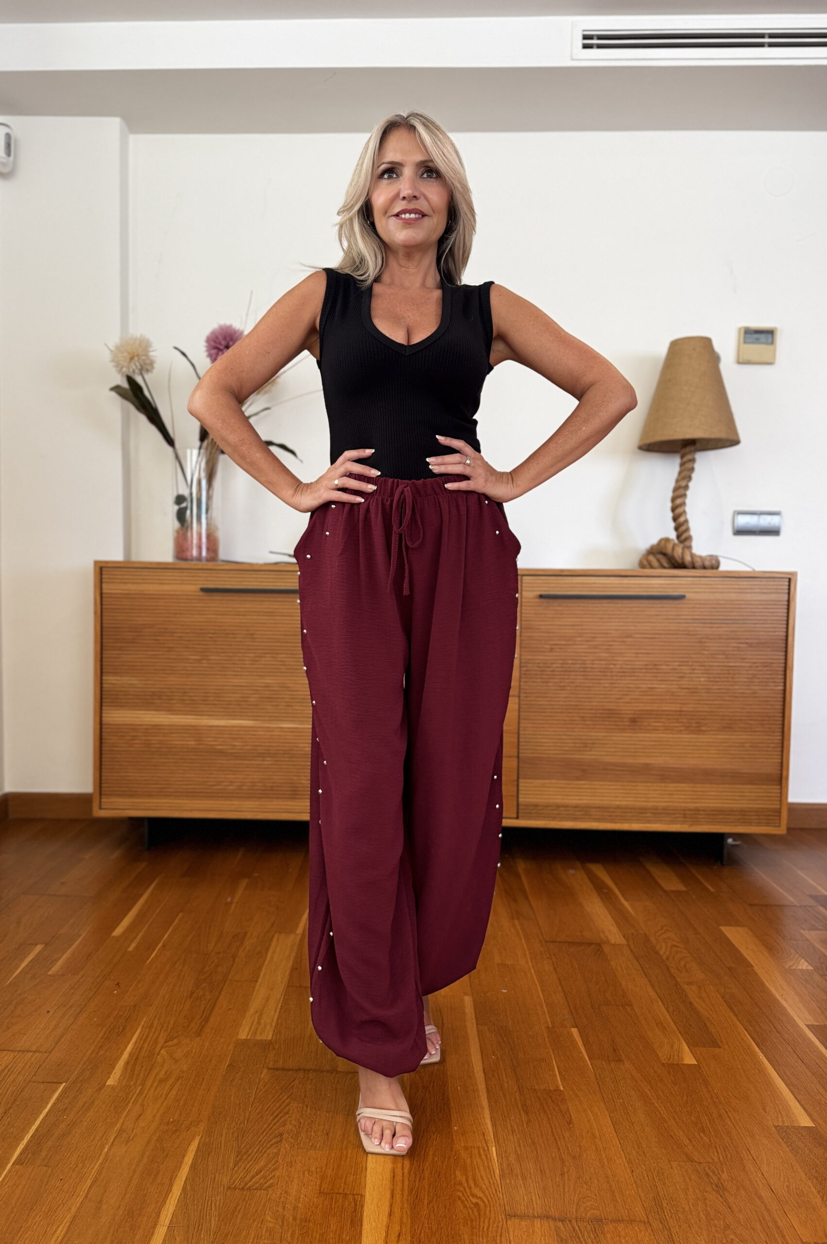 Pantalon Patente Tachuelas