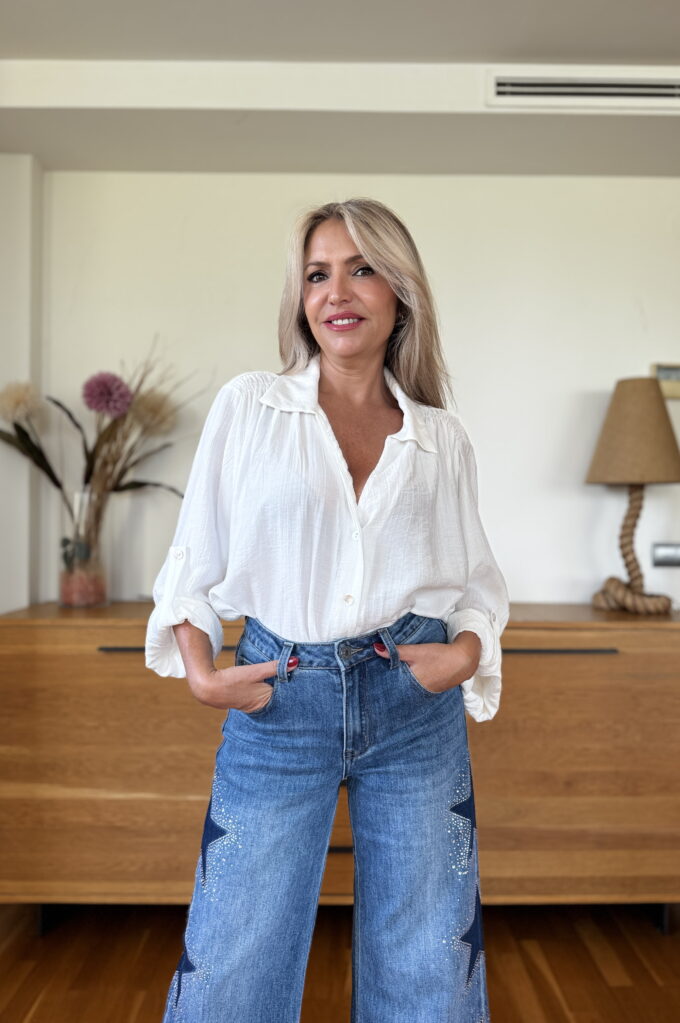Camisa Botón Manga