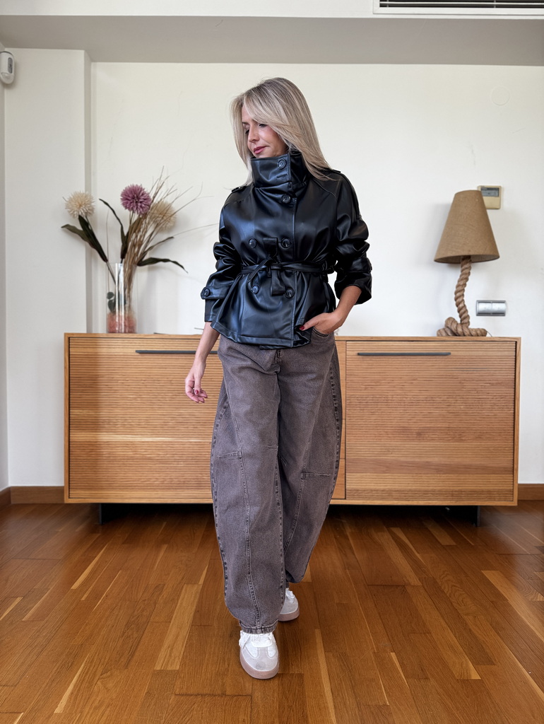Gabardina Corta Polipiel - Imagen 2