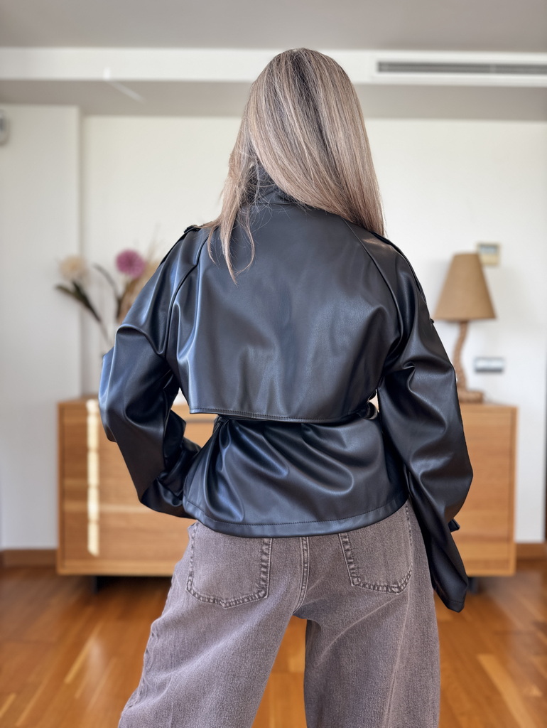 Gabardina Corta Polipiel - Imagen 4