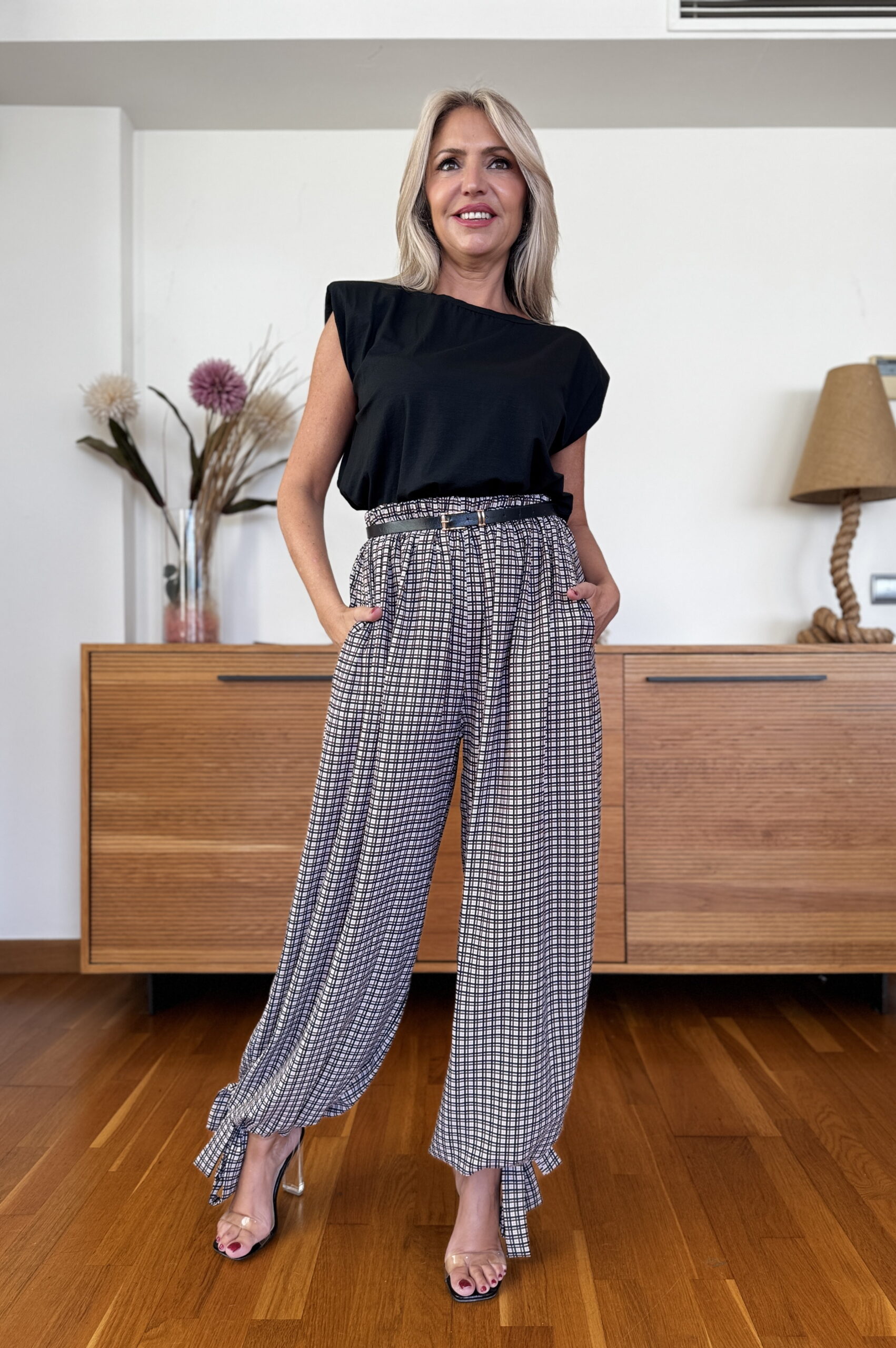 Pantalon Estampado Bajo Lazada