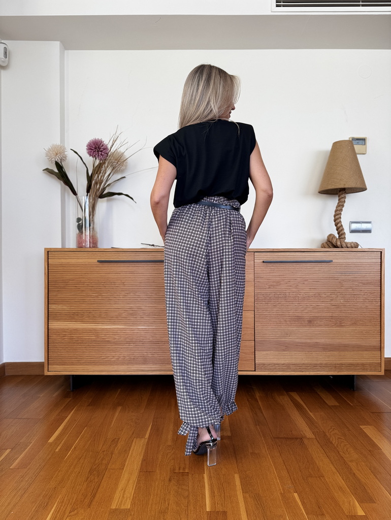 Pantalon Estampado Bajo Lazada - Imagen 3