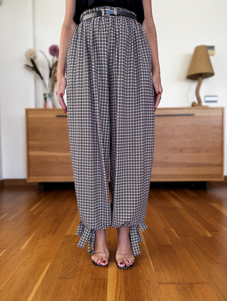 Pantalon Estampado Bajo Lazada - Imagen 4
