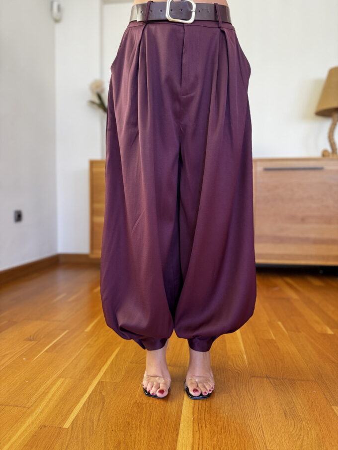 Pantalon Cinturón Bajo Botón