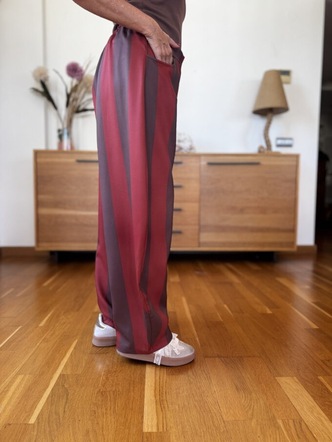 Pantalon Balloon Bicolor