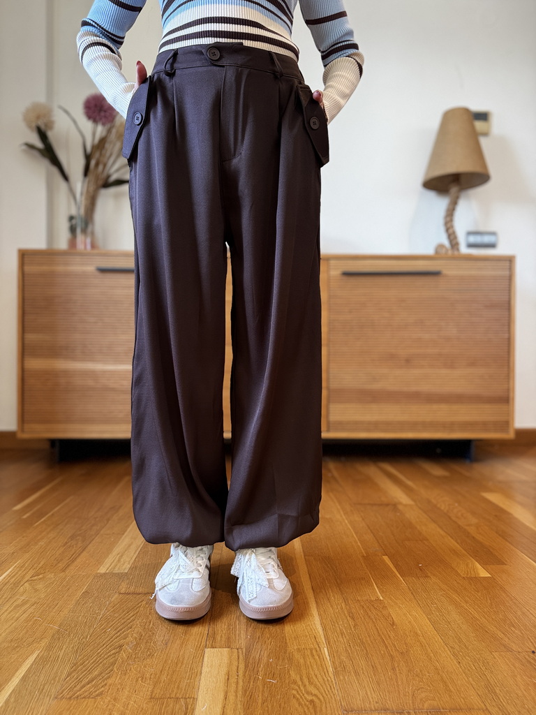Pantalon Bajo Botón - Imagen 4