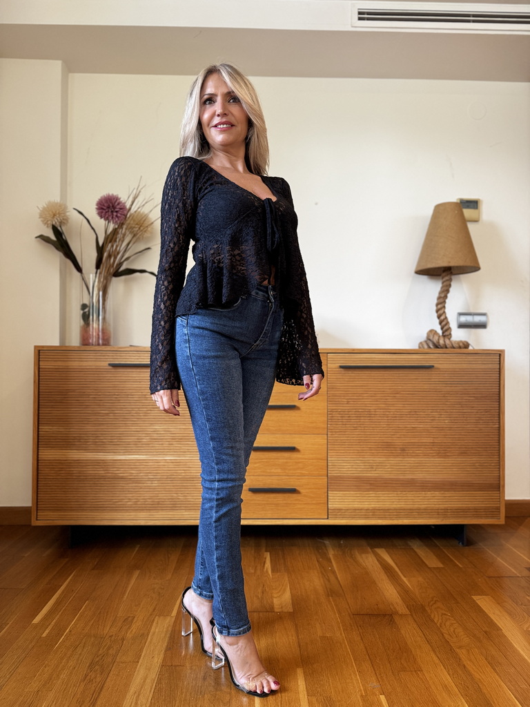 Blusa Encaje Volantes - Imagen 8