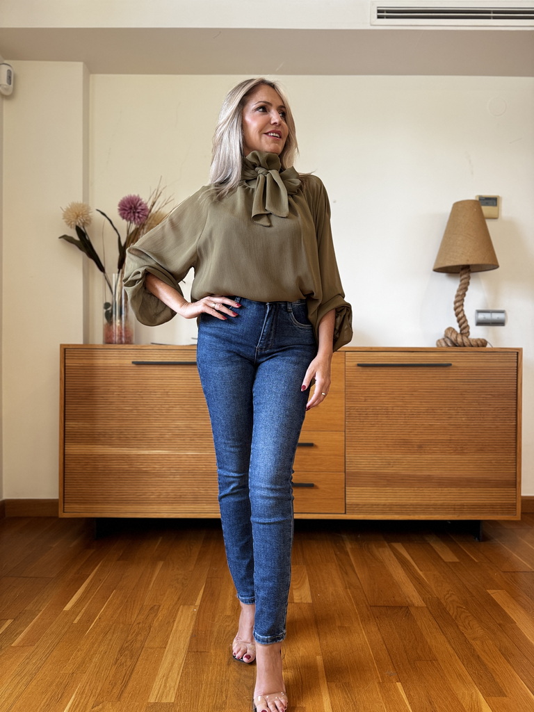 Blusa Gasa Lazo - Imagen 2