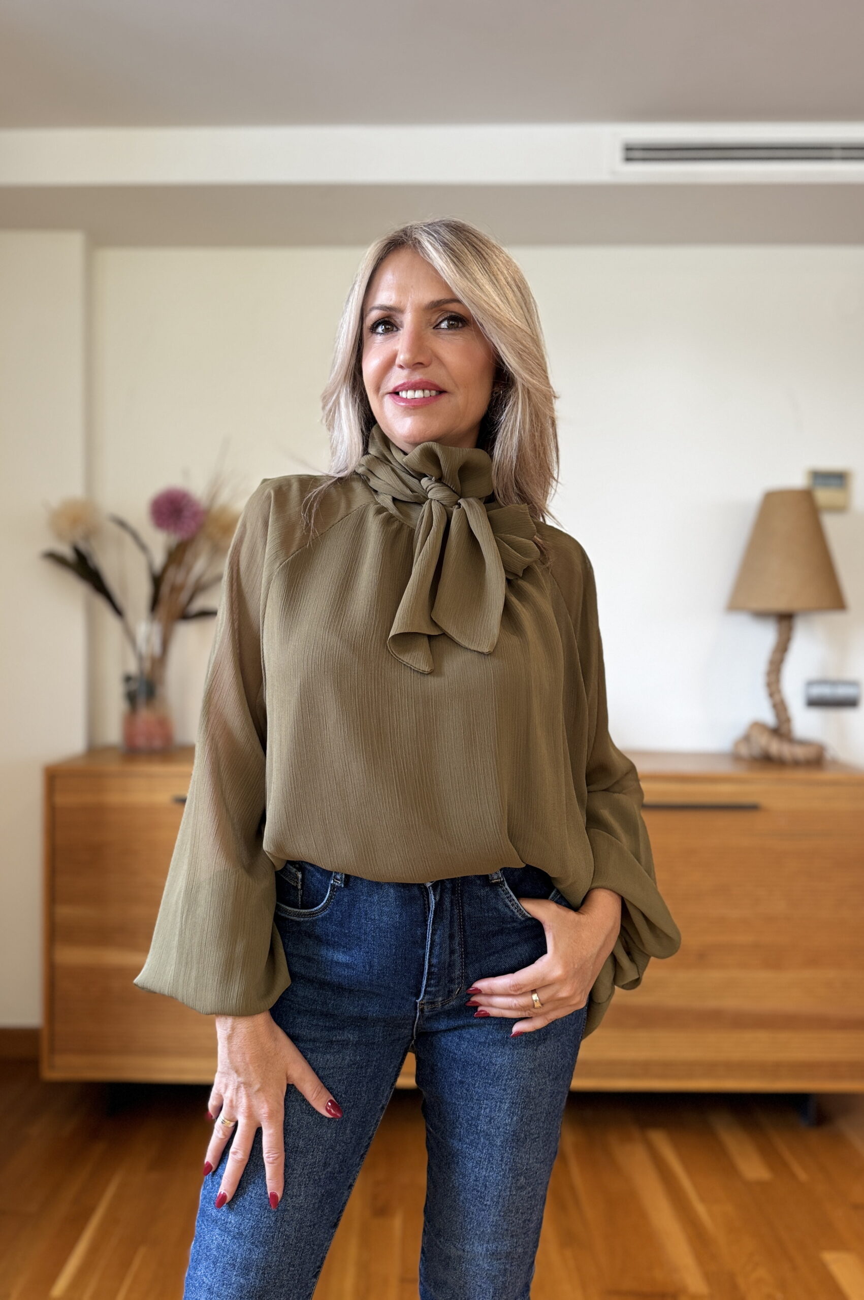Blusa Gasa Lazo