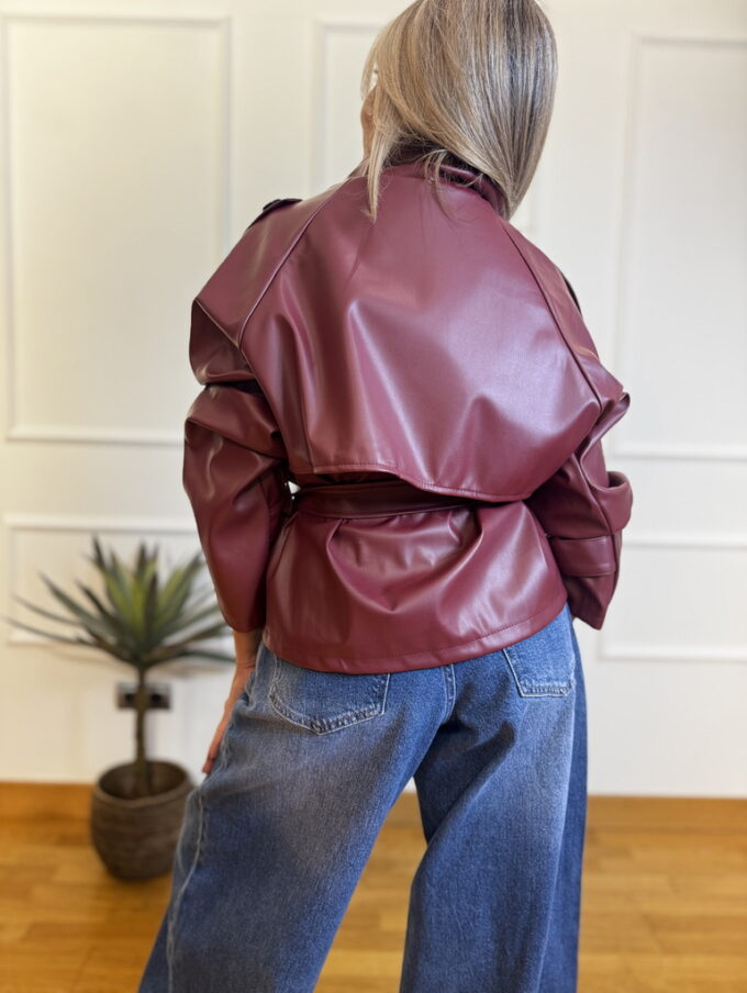 Gabardina Corta Polipiel