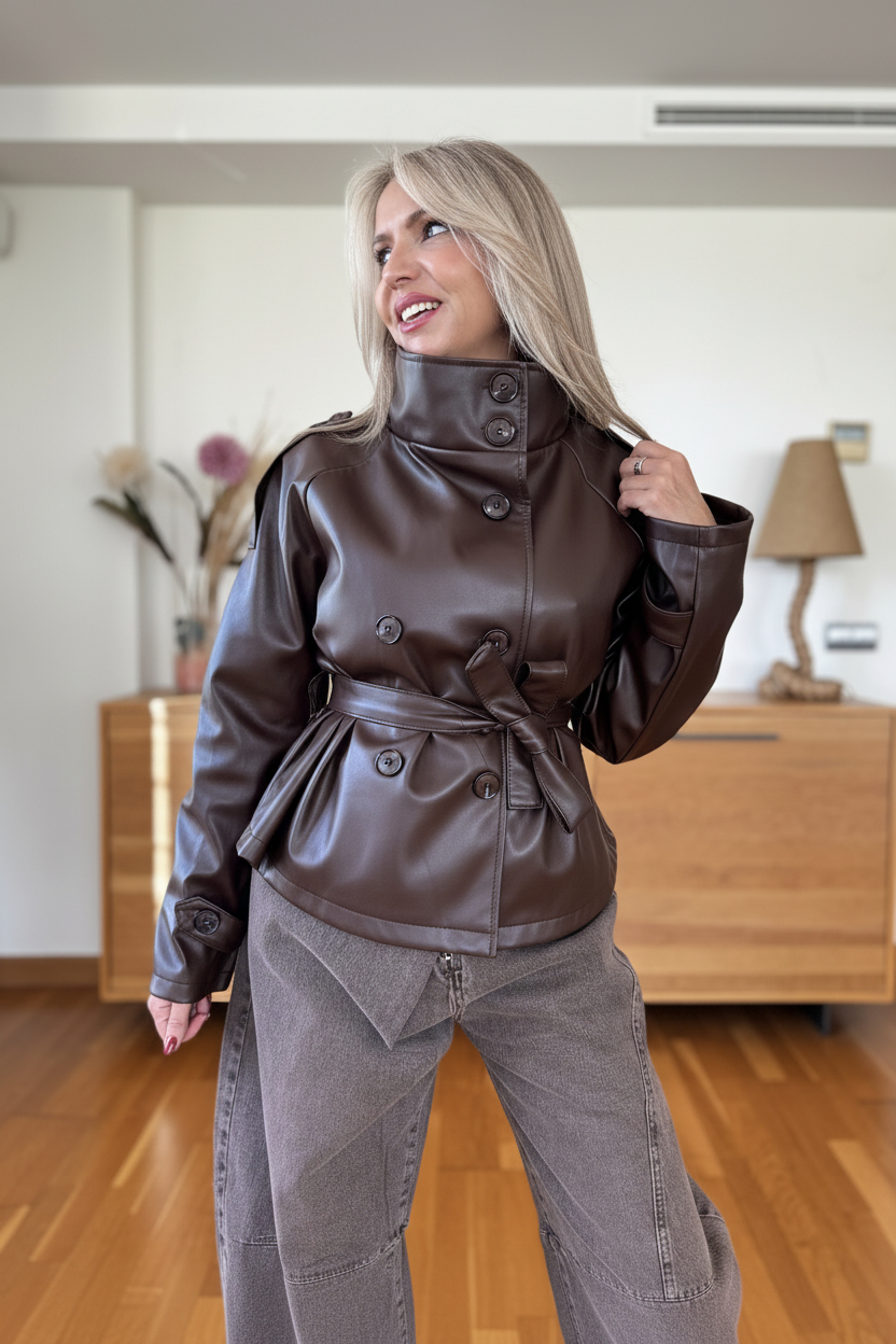 Gabardina Corta Polipiel - Imagen 9