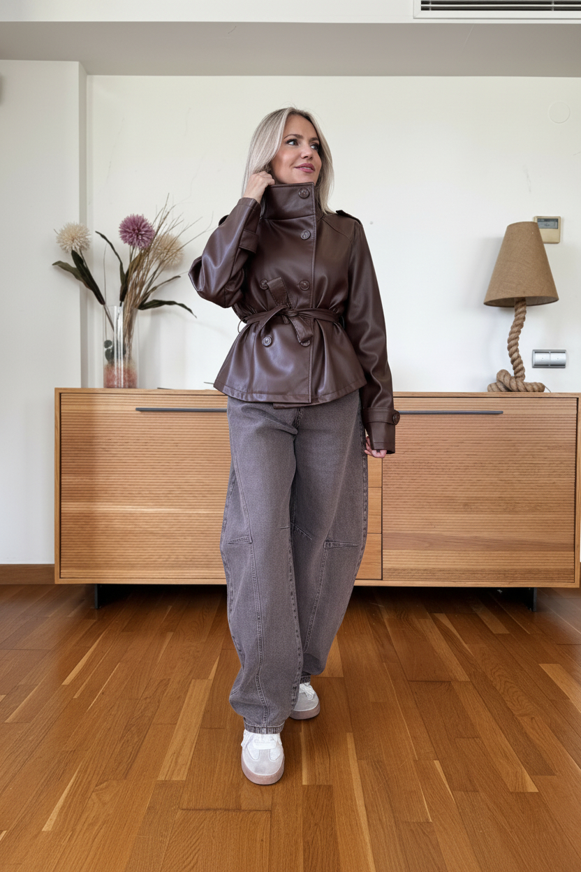 Gabardina Corta Polipiel - Imagen 10