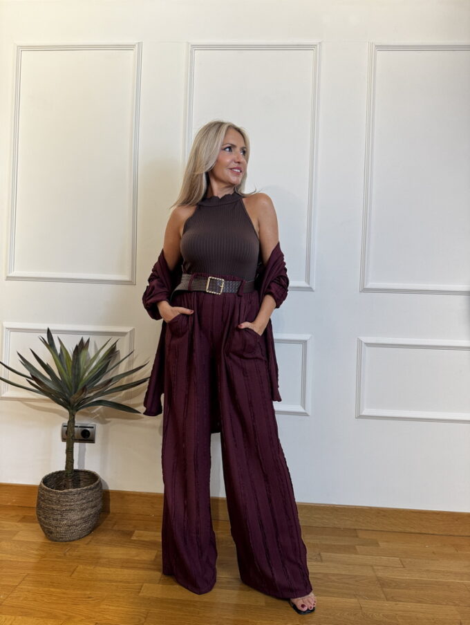Pantalon Bambula Cinturón
