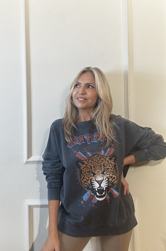 Sudadera Efecto Lavado