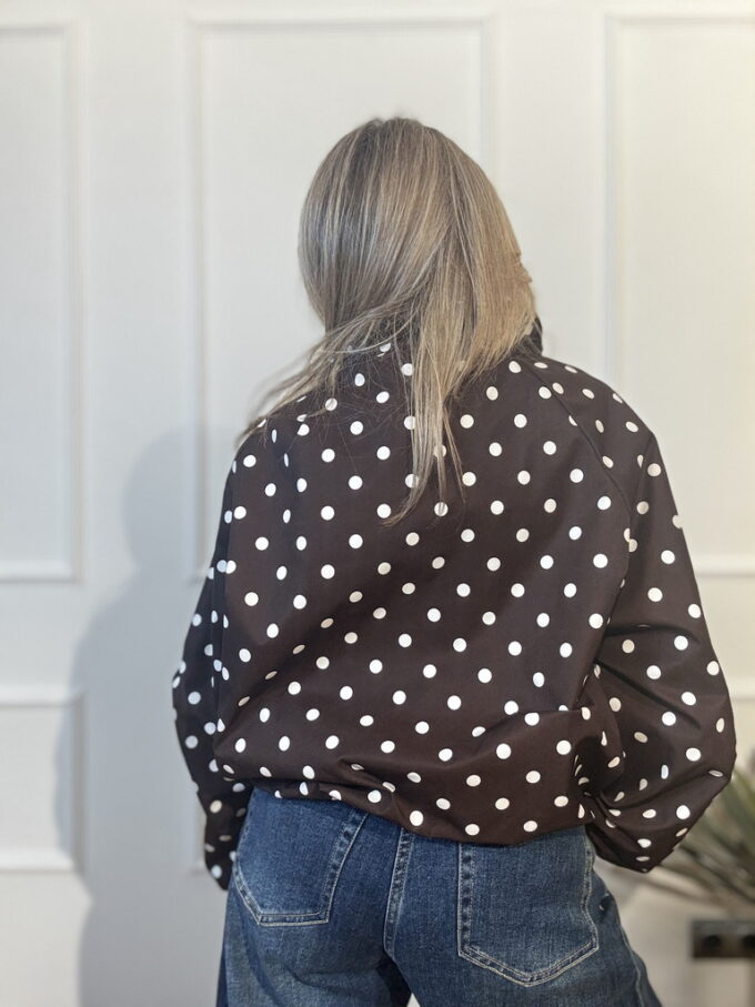Cazadora Bomber Estampada