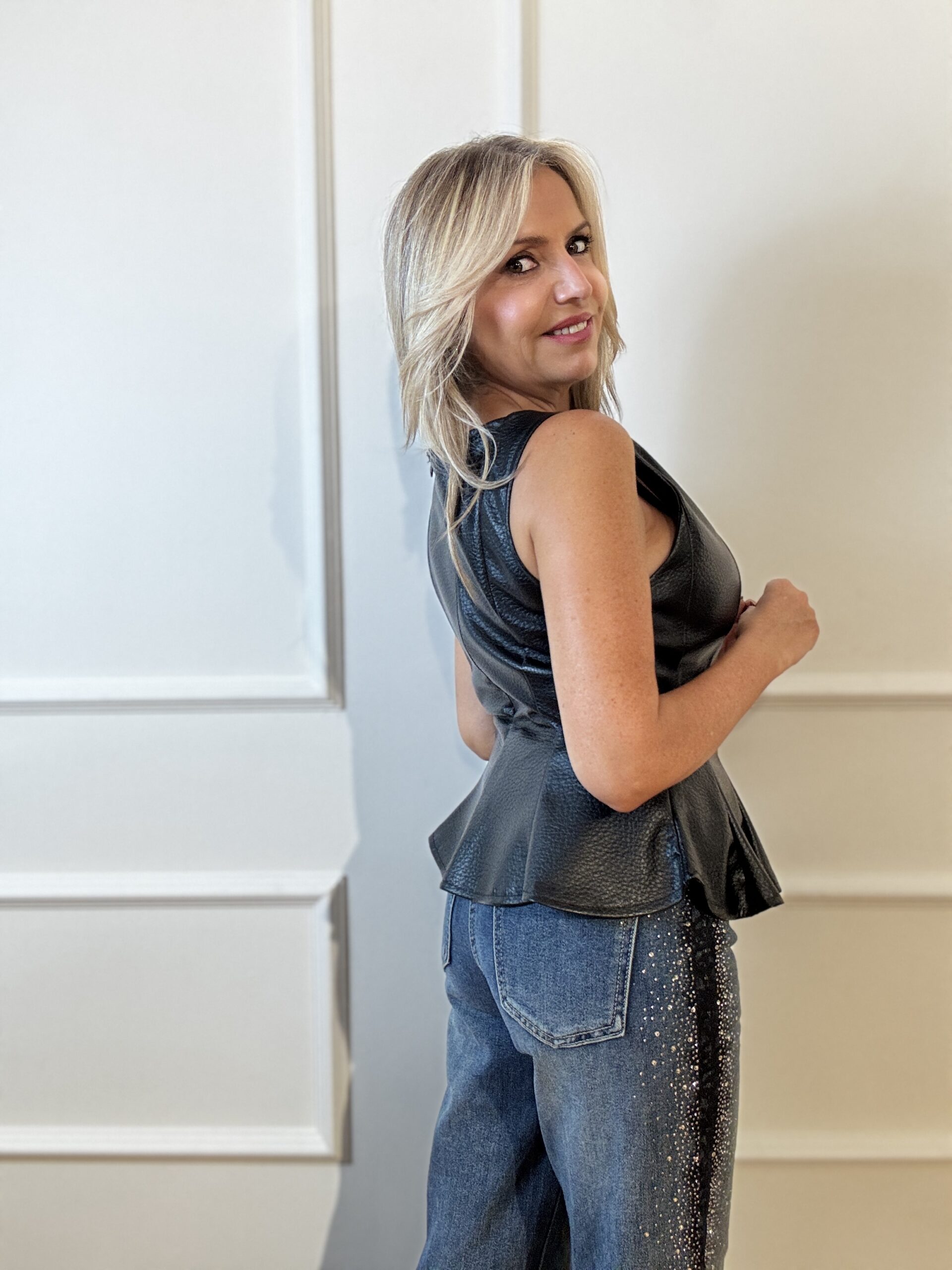 Blusa Polipiel Pinzas - Imagen 3